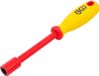 BGS technic BGS VDE-steeksleutelschroevendraaier zeskant SW 12 mm klinglengte 125 mm - 71092