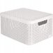 Curver Style Serie Opbergbox met Deksel 18L Lichtgrijs