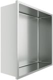 BES LED Inbouwnis - Leoni Nima - 30x30x10cm - RVS