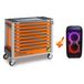 Beta BW 2400S XL9/E-XXL Chariot à outils Orange avec 9 tiroirs | 716 pièces + JBL PartyBox Stage 320 - ZNLDEC033