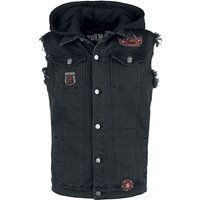 Five Finger Death Punch Bodywarmer - EMP Signature Collection - S tot XXL - voor Mannen - zwart