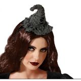 3225 BigBuy Carnival Hoofdband Hoed Halloween Grijs