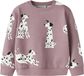 NAME IT Meisjes Sweaters - Katoen/Elastaan - Maat 80 - Lilas