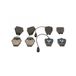 Bosch Kit de plaquettes de frein, frein à disque 0 986 494 436 Audi