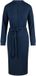 LingaDore Vrouwen Navy Marl Effen Lange Mouw Kleid