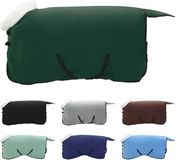 vidaXL Paardendeken Volledig Donkergroen 115 cm Polar fleece