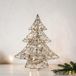 Countryfield LED Kerstboom Pippa 20 cm – Goud – Met 15 LED Lampjes – Metalen Kerstboom met Verlichting – Timer – Werkt op Batterijen – Kerstdecoratie