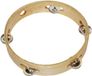 Funny Fashion PartyXplosion Tamboerijn - Hout - 20 cm - Muziekinstrument - Kinderen/Volwassenen