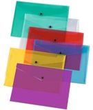 Icecat 12 chemises A4, plastique, pour école et bureau