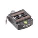 Leofoto LF-LR-50 Ontgrendelingsplaat Zwart Aluminium, Staal 131 g