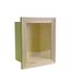 Artemio 14001969 vitrine voor miniaturen hout 23,5 x 28,5 x 14 cm