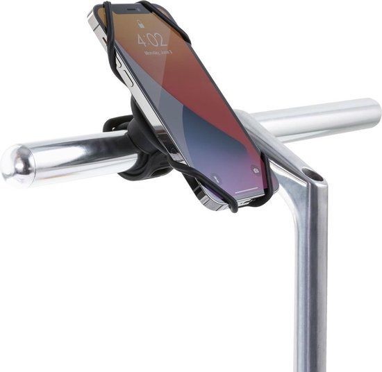 Bone Bike Tie Connect Kit - Universal Phone Holder for Bike - Black - Garmin Compatible