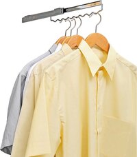 Wenko Uittrekbare kledingstang - Zilver