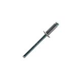 Scell-it Aluminium en Staal Klinknagel Platte Kop Ø 4,8 mm x 10 mm - 250 stuks