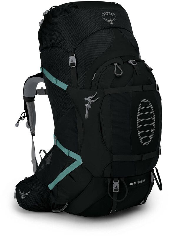 Osprey Ariel Plus 85 Rugzak Dames, zwart