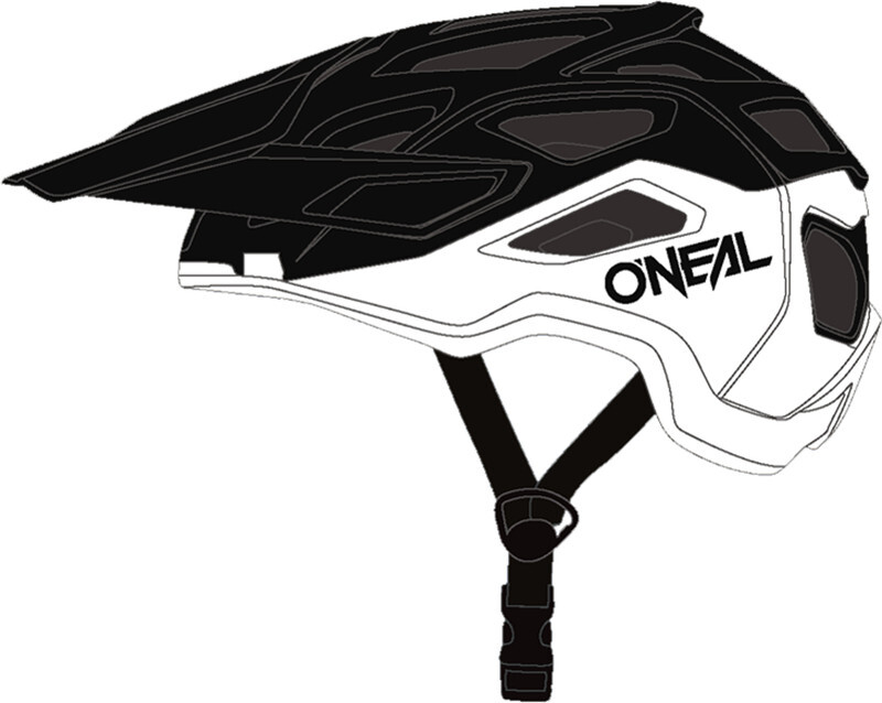 O'Neal Pike 2.0 Helmet Solid, black/white