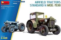MiniArt Modelbouw Landbouwvoertuigen - 50001 Standard N Mod. 1938 Vliegveldtractoren WWII - 2 Britse Tractoren Plastic - 1:48 - Modelbouw