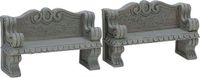 Lemax - Stone Bench - Set Of 2