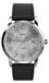 TIMEX Herren Armbanduhr ty576250 mit silbernem Gehäuse und schwarzem Zifferblatt