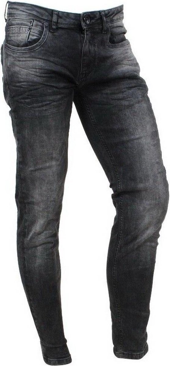 Cars Jeans Heren BLAST Slim Fit BLACK USED - Maat 33/32