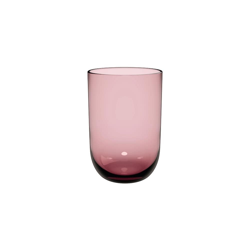 LIKE BY VILLEROY & BOCH Villeroy & Boch – Like Grape longdrinkglas set 2-dlg, gekleurd glas paars, 8 x 12 cm