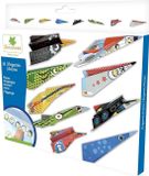 Sycomore set de bricolage avion en origami pour enfants à partir de 7 ans.