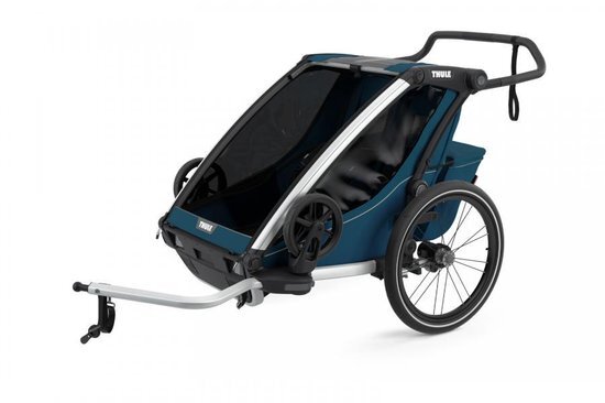 Thule Kinderfietskar Chariot Cross 2 Majolica Blauw