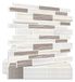 Merkloos Bruin Marmer Zelfklevende Tegels - 10 Stuks 30.5 x 30.5 cm