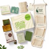 GREEN FADEL Aleppo Zeep Geschenkset Deluxe - 40% Laurierolie, Aloe Vera