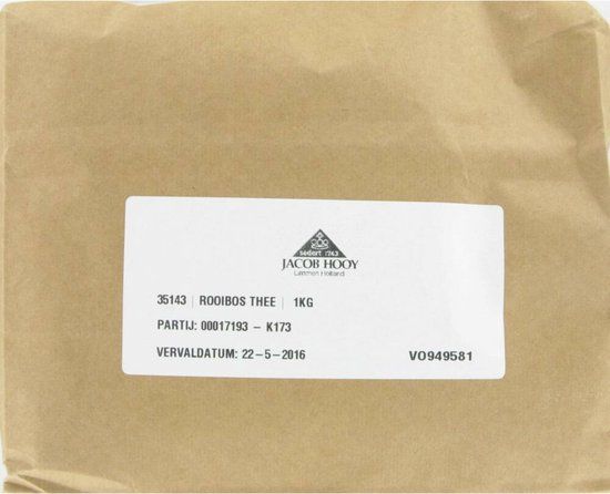 Jacob Hooy Rooibos Thee 1 kg