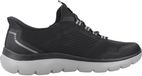 Skechers Heren Slip-ins Summits Sneakers 233045 BKCC Black Charcoal
