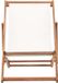 Hioshop Peachy Tuinstoel Naturel Hout