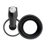 EXAPRO Filterclip en lenskap kit, lensaccessoire voor smartphone, forφ49mm cameralensfilter, meegeleverde kap voor vermindering van reflectie van glas, compatibel met iPhone/Android-smartphone,