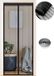 Moustiquaire de porte magnétique anti-insectes 130 x 210 cm