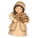 THUN - Kruidenhandelaar beige van keramiek, 4,9 x 4,6 cm, hoogte 7,9 cm, collectie kerststal Classico
