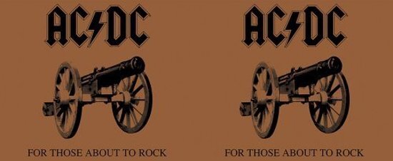 Rocks-Off AC/DC ACDC - For Those About To Rock - Mok Beker