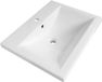Saniclass Bari Meubelwastafel - 60x47x3.5cm - wit