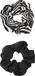 Salonline Yehwang Product Imports International B.V. Scrunchie duo zebra darkness - Zwart wit