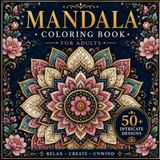 Flower Mandala Coloring Book for Adults