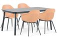 Lifestyle Garden Furniture Lifestyle Lissabon/Tavano 160 cm dining tuinset 5-delig
