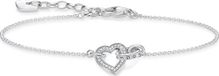 Thomas Sabo Sterling Silver Armband A1648-051-14-L19v (Verstelbaar: 16-19 cm)