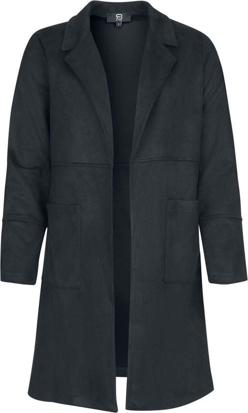 R.E.D. by EMP R.E.D. Rock-Engineered Design Zwarte blazer met reverskraag - Dames - M