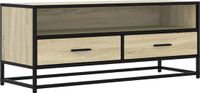 vidaXL Tv-meubel Sonoma eiken 100x34,5x40cm