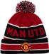 New Era Manchester United Jake Knit Cuff Beanie Rood One Size