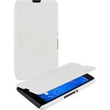 Roxfit Flip Book Case White Xperia E4G