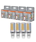 OSRAM SMART+ WiFi SPECIAL PIN CL 30 LED lamp met retrofit G9-voet, 3,5W, 320lm, 2700K tot 6500K, witlichtfunctie, dimbaar, lange levensduur, eenvoudige installatie, app-bedienbaar,4-Pack