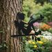 Tuindecoratie Elfe - Noir - En fer - Pour balcon