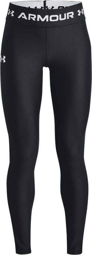 Under Armour Armour Legging Meisjes - Zwart Maat 164