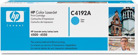 HP 92A Tonercartridge Cyaan