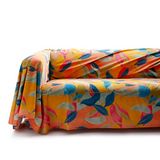 Guzzini Classic Sprei, 180 x 270 cm, 100% percale katoen, OekoTex bankovertrek, tafelkleed, picknickdeken, licht, multifunctionele deken